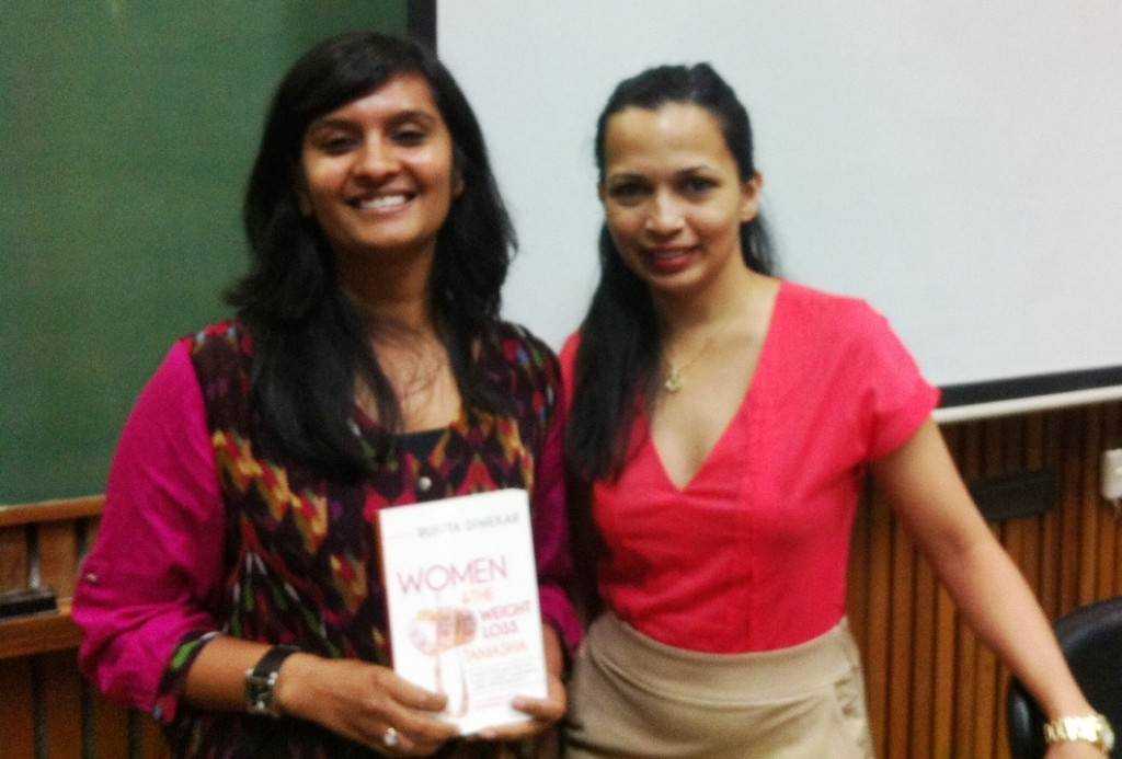 With Rujuta and her second book Women & the Weight Loss Tamasha