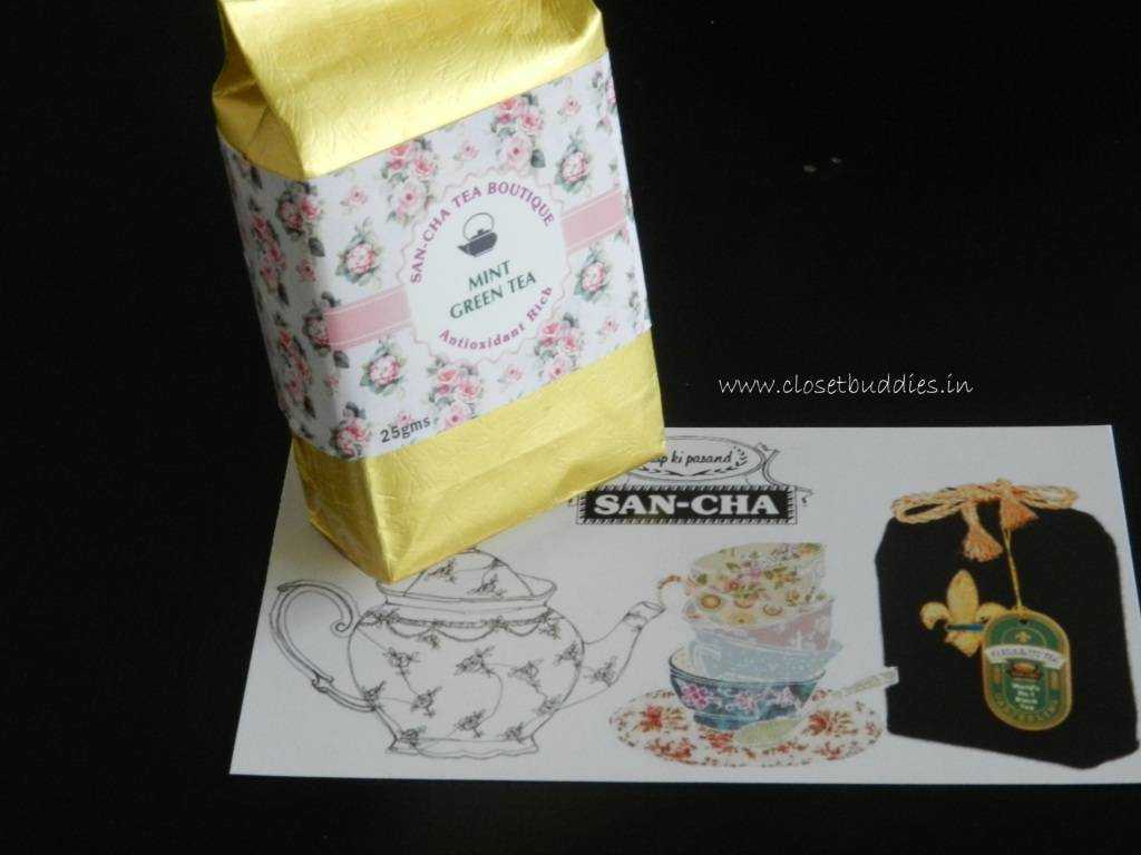 San-cha Mint Green Tea