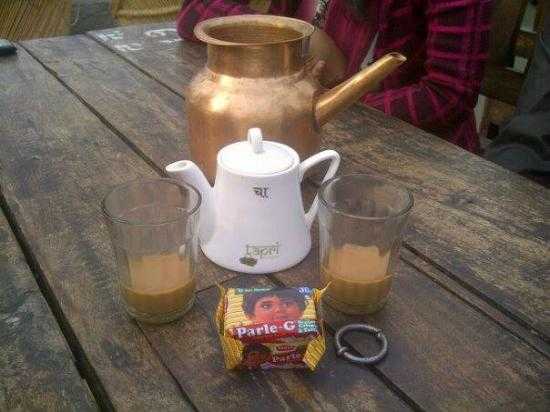 This is how tea is served @Tapri
